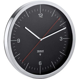 blomus 65437 Zegar radiowy CRONO, czarny