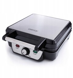 Gofrownica Camry Cr 3025 (1150W; kolor czarny)