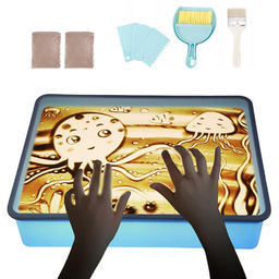 PIASKOWE OBRAZKI ZABAWKA Z LED 7 KOLORÓW REGULACJA