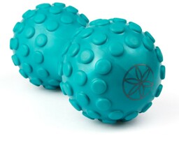 GAIAM PIŁKA PODWÓJNA Z WYPUSTKAMI DO MASAŻU 61354