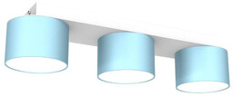 Lampa sufitowa listwa DIXIE BLUE 3x GX53 szer.