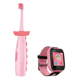 Vitammy Dino + Smart Kid Watch Różowy Szczoteczka
