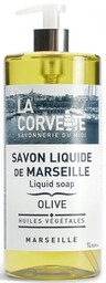 Oliwkowe Mydło Marsylskie w Płynie, La Corvette, 1000ml