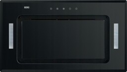 Okap Berg Maestro Black 52 cm Czarne Szkło