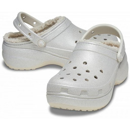 Damskie Ocieplane Buty Platforma Crocs Classic Lined 210413