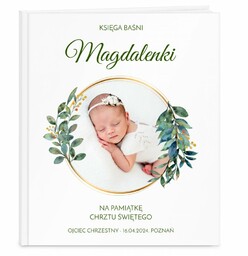 Księga baśni baśnie z Twoim zdjęciem i nadrukiem