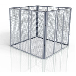 METALOWY KOMPOSTOWNIK OGRODOWY 450L STAL OCYNKOWANA SZYBKI MONTAŻ