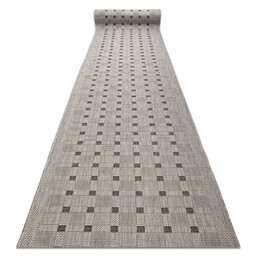 Chodnik SZNURKOWY SIZAL SION 6052 Ramka, geometryczny płaskie