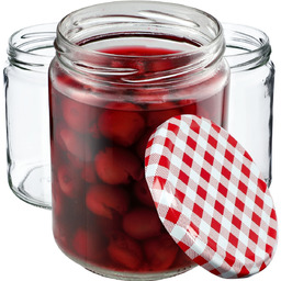 Słoiki na przetwory Maki 540ml 48szt 82mm +
