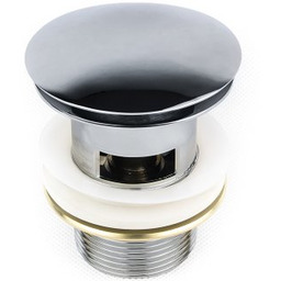 Korek ceramiczny chrom klik klak do umywalek