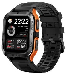 Maxcom FW67 Titan Pro 55mm Pomarańczowy Smartwatch