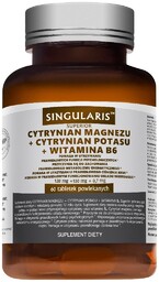 Singularis Superior, Cytrynian Magnezu + Cytrynian Potasu +