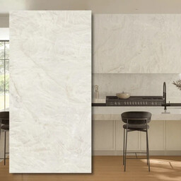 Spiek kwarcowy Crystal White Polerowany 320x160x0,6 cm