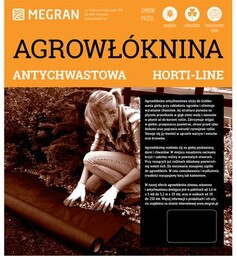 Agrowłóknina antychwastowa HORTI-LINE brązowa 1,60 m x 100