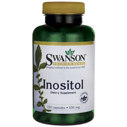 Swanson, inozytol, 100 kapsułek