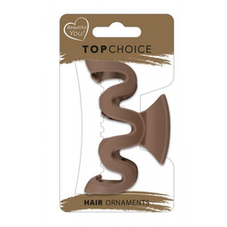 TOP CHOICE Klamra do włosów - kokarda matowa