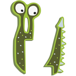 small foot 12084 ABC litery Monster Clooney