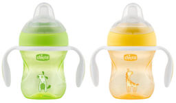 Chicco Pierwszy Kubek Treningowy z Miękkim Ustnikiem Neutral