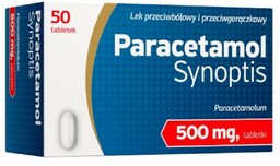 PARACETAMOL SYNOPTIS 500 mg - 50 tabletek