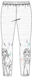 Bawełniane legginsy dziewczęce Kraina Lodu Elsa Szare