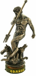 Statuetka Neptun