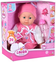 Laura Babbling, gaworząca, 38cm
