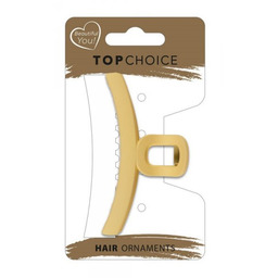 TOP CHOICE Klamra do włosów - kokarda matowa