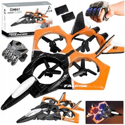Duży Samolot Zdalnie Sterowany Ręką Odrzutowiec Dron Rc