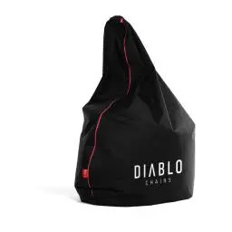 Diablo Chairs Worek Sako Czarny Pufa gamingowa