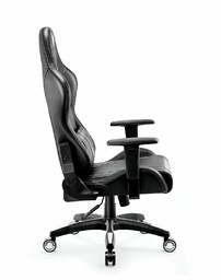 Fotel gamingowy Diablo X-One 2.0 King: Czarno-biały