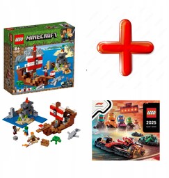 21152 Minecraft Lego Przygoda na Statku Pirackim+ Katalog
