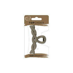 TOP CHOICE Klamra do włosów - kokarda matowa