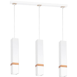 Milagro Lampa wisząca VIDAR WHITE 3xGU10