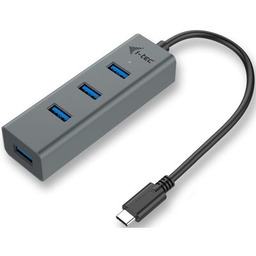 i-tec USB-C Metal 4-port HUB 4x USB 3.0