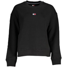 CZARNA BLUZA MĘSKA TOMMY HILFIGER BEZ ZAMKA