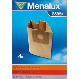 Menalux 2585P Zestaw 4 worków do Odkurzacza 7L,