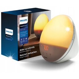 RADIO SIECIOWE BUDZIK LAMPKA WAKE-UP LIGHT PHILIPS WTYCZKA