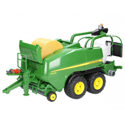 Bruder, John Deere Prasa rolująca do słomy C441R,