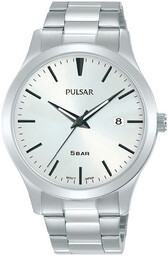 Zegarek Męski Na Bransolecie Pulsar Ps9665X1 50 M