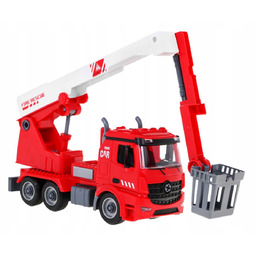 interaktywny Wóz Strażacki kask Zestaw Małego Strażaka zmienny