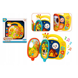 KSIĄŻECZKA INTERAKTYWNA DLA DZIECKA ZE ZWIERZĘTAMI DŹWIĘK PRZYCISKI