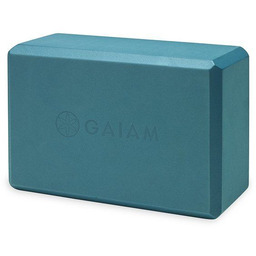 Gaiam Kostka do jogi z pianki Blue Teal