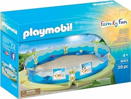 PLAYMOBIL Family Fun 9063 Basen dla fauny morskiej,