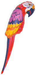 Dekoracja dmuchana Papuga - 65 cm - 1
