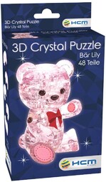 Bard Centrum Gier CRYSTAL PUZZLE MIś LILY RóżOWY