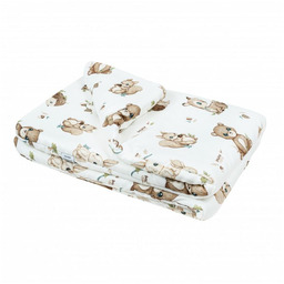 Bonjour Cherie Kołderka bawełniana 75x100 Las