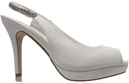 Buty ślubne Menbur Marfil Ivory rozmiar 39 satynowe