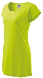 Malfini Love Dress W Mli-12362 Lime Sukienka Damska