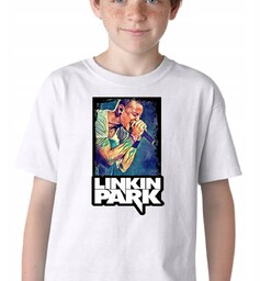 P082 Dziecięca Koszulka Linkin Park Rock Metal Prezent