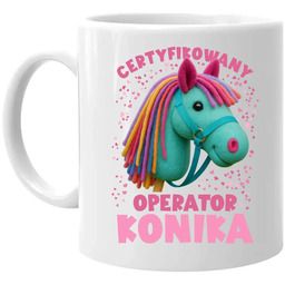 Certyfikowany operator konika - kubek na prezent